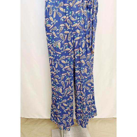 NWT Westport Paisley Wrap Top Jumpsuit - Picture 5 of 13